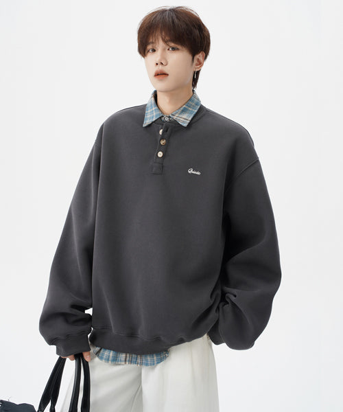 ヘンリーネックスウェット / 15256