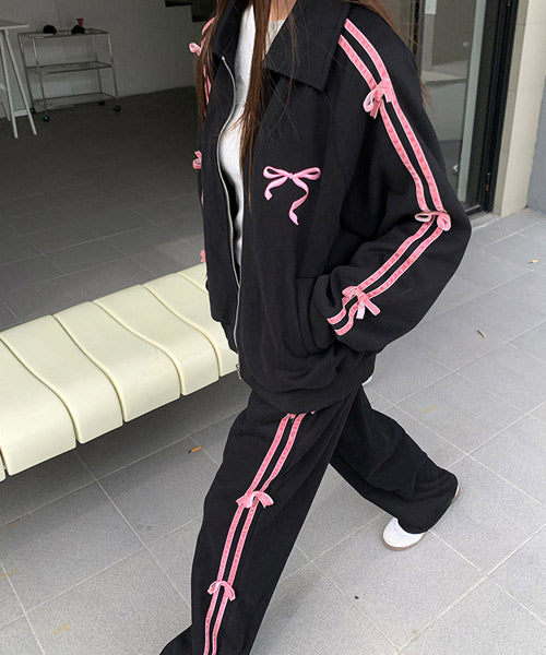 リボン刺繍セットアップ / 15336