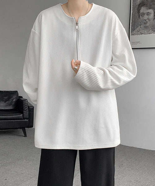 ハーフジップロンT / 15211