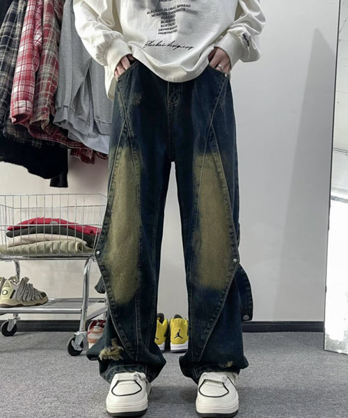 サイドベルトデニムパンツ / 15737