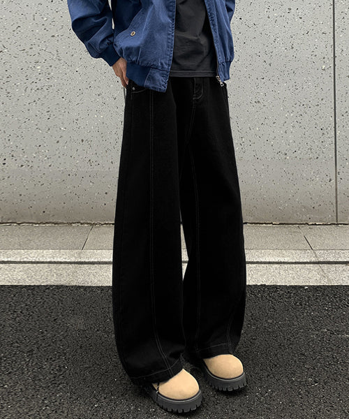 ワイドデニムパンツ / 15742