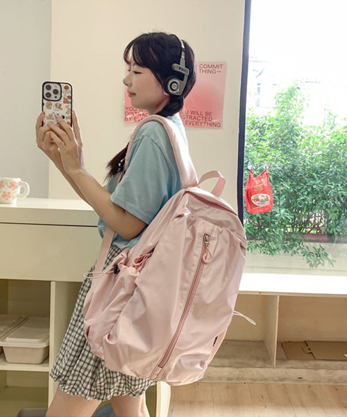 メタリックカラーリュックサック / 15514