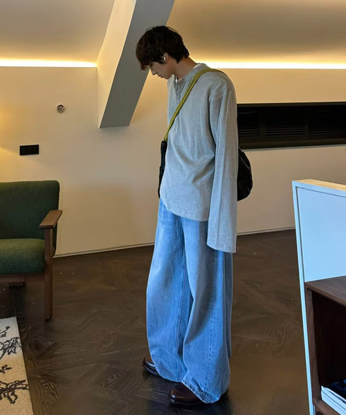 ヘンリーネックロンT / 15664