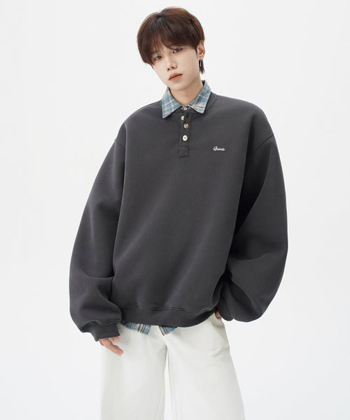 ヘンリーネックスウェット / 15256