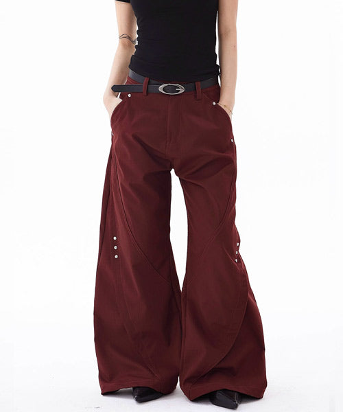 スタッズカーブパンツ / 15404