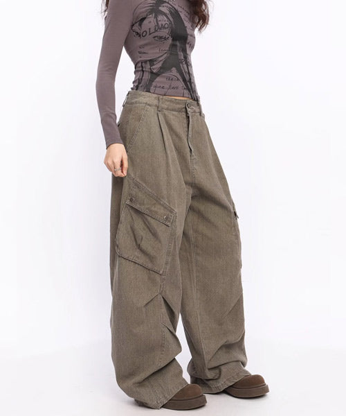 ルーズシルエットカーゴパンツ / 15423