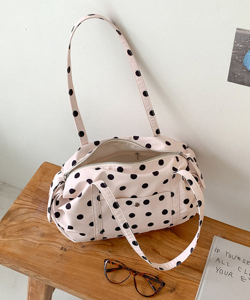 ドット柄ボストンバッグ / 15342