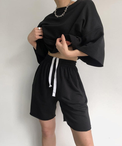 Tシャツ＆ショートパンツ セットアップ / 16086