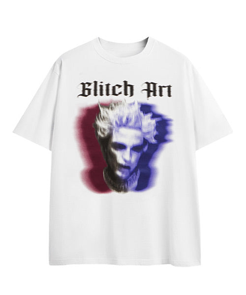 グリッチアートTシャツ